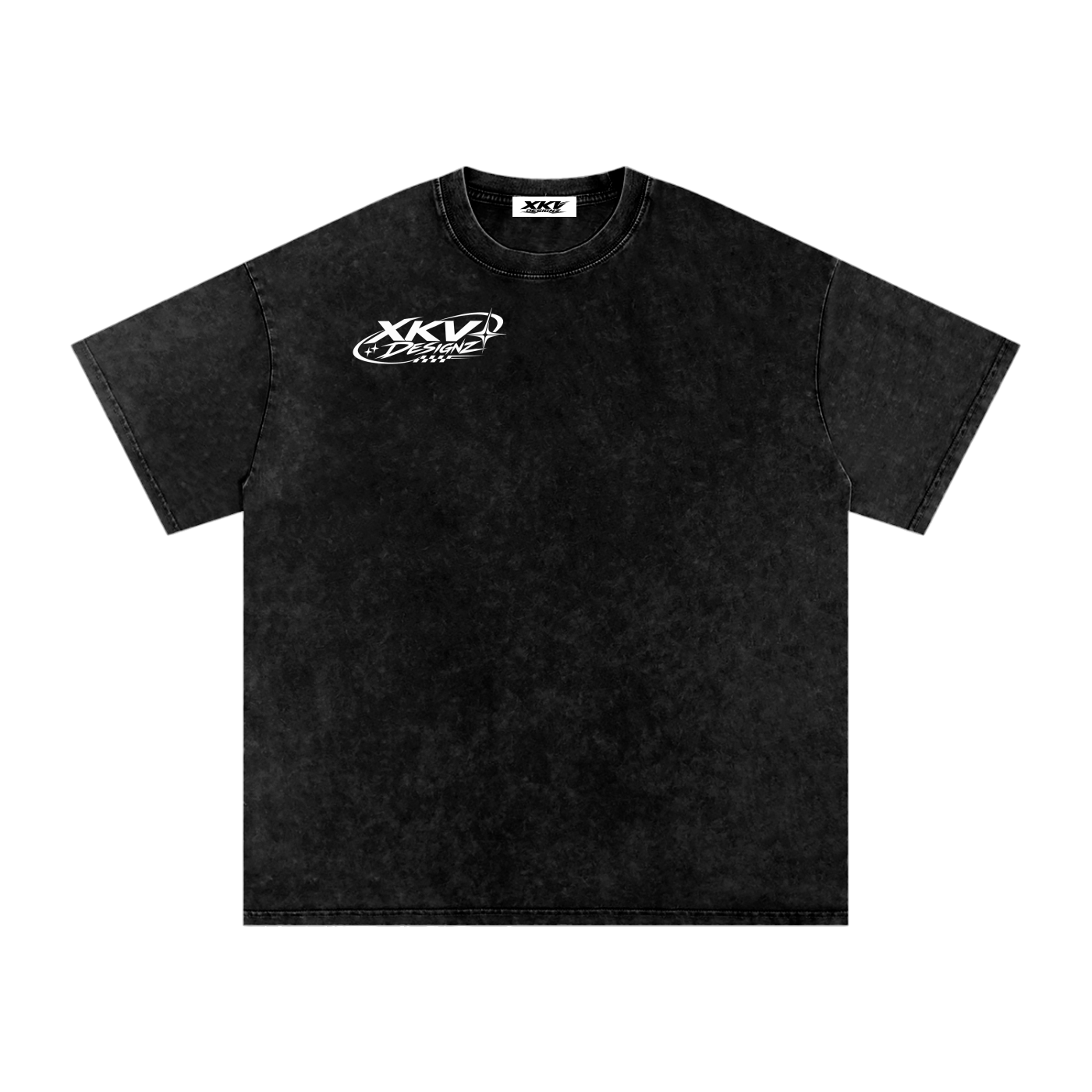 XKV Designz Snow Washed Oversized Cotton T-Shirt