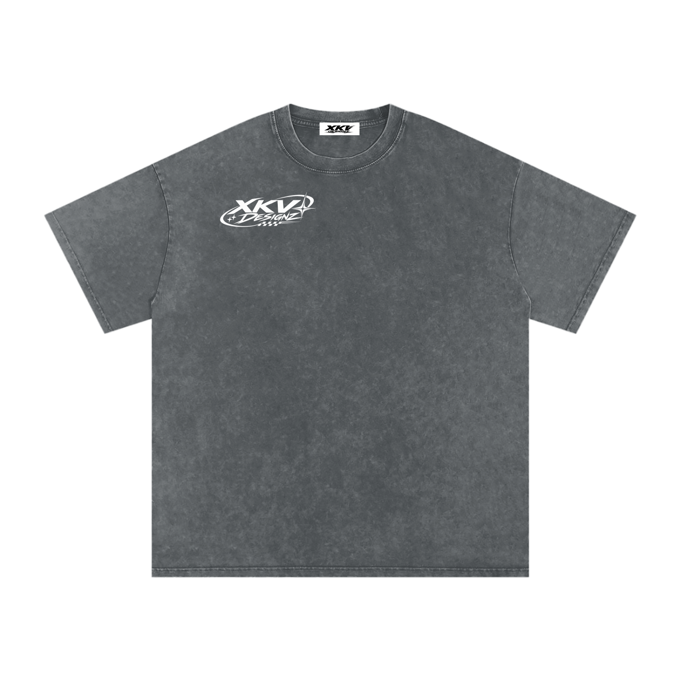 XKV Designz Snow Washed Oversized Cotton T-Shirt