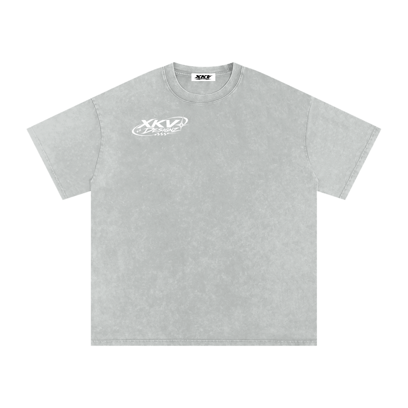 XKV Designz Snow Washed Oversized Cotton T-Shirt