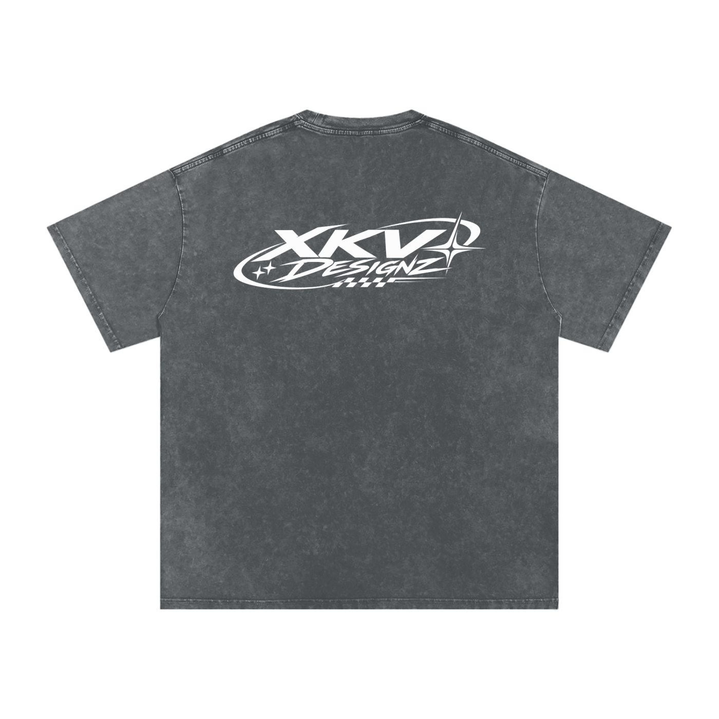 XKV Designz Snow Washed Oversized Cotton T-Shirt